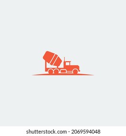 Illustration vector graphic template of cement logo