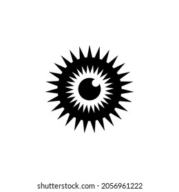 Illustration vector graphic template of eyes icon logo