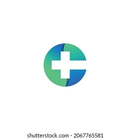 Illustration vector graphic template of health abstract logo