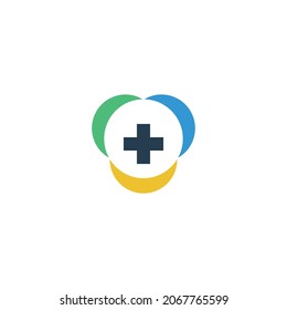 Illustration vector graphic template of health abstract logo