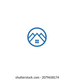 Illustration vector graphic template of homes logo