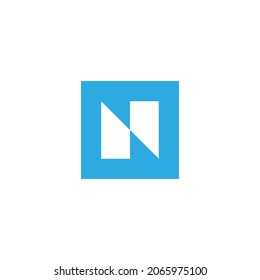 Illustration vector graphic template of letter N logo