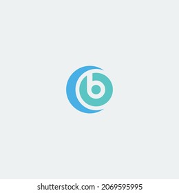 Illustration vector graphic template of letter B logo