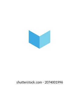 Illustration vector graphic template of letter V logo