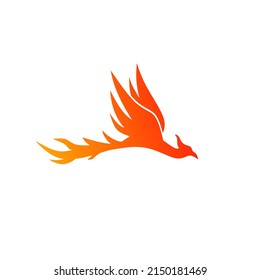 Illustration vector graphic of template logo icon Phoenix flying