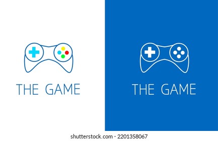 Illustration vector graphic of template logo joystick game
