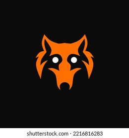 Illustration vector graphic of template logo abstract head fox