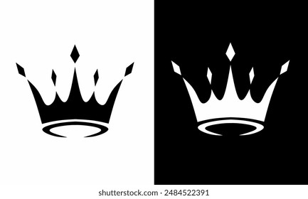 Illustration Vektorgrafik Grafik der Vorlage Logo Design Simple Crown