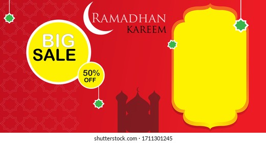 illustration vector graphic of template social media Ramadhan theme.
good for helping marketing your online shop so prospective customer know that your store is holding a discount.