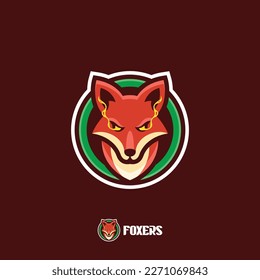 Illustration vector graphic template of Wolf logo