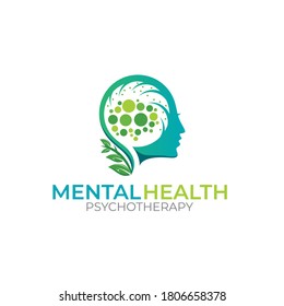 Illustration vector graphic of therapy logo design perfect for psychology, massage isolated on white background 