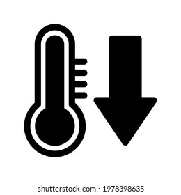 Illustration Vector graphic of thermometer icon
