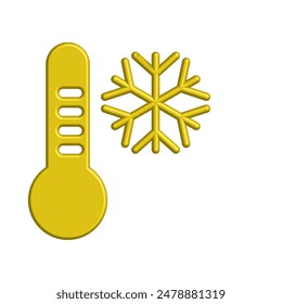 Illustration Vector graphic of thermometer icon. Fit for temperature, season, measure etc.
