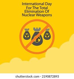 illustration vector graphic of three nuclear missiles will fall from the sky, perfect for international day, elimination of nuclear weapons, celebrate, greeting card, energy, etc.