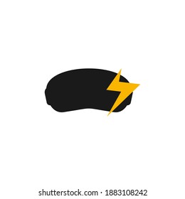 Illustration Vector Graphic of Thunder Virtual Reality Logo. Perfect to use for Technology Company