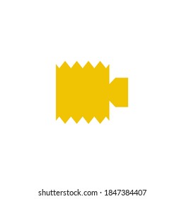 Illustration Vector Graphic of Ticket Camera Logo