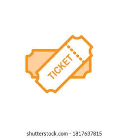 Illustration Vector graphic of ticket icon. Fit for show, theater, cinema, train etc.