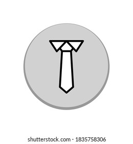 Illustration Vector graphic of tie icon