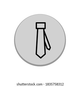 Ilustración Ilustración Vector gráfico del icono de corbata