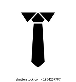 Ilustración Ilustración Vector gráfico del icono de corbata
