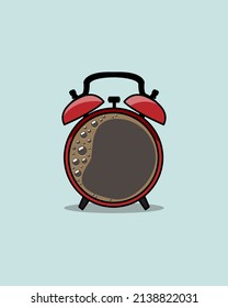 Illustration vector graphic of Time to Coffe