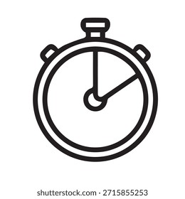 Ilustración Vector gráfico de Time Measurement Icon