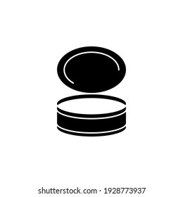 Ilustración Gráfico vectorial del icono de lata