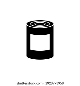 Illustration Vector graphic of tin can icon