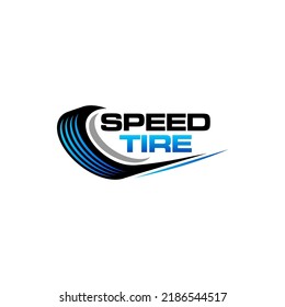 Illustration vector graphic of tire shop and repair service logo design template