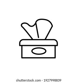 Illustration Vector graphic of tissue