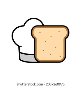 Illustration Vector Graphic of Toaster Chef Logo. Perfect to use for Food Company