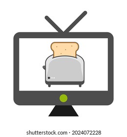 Illustration Vector Graphic of Toaster Logo. Perfect to use for Technology Company