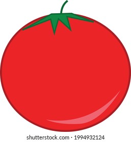 illustration vector graphic of tomato 