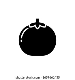 ilustración vectorial del icono del tomate. perfecto para el diseño de objetos de patrón, cualquier elemento de diseño y cualquier propósito.