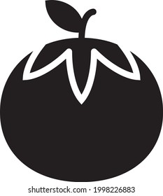 the illustration of vector graphic of tomato. Suitable for fruits, food and beverage and healthy life ....