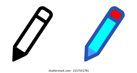 Illustration Vector Graphic of tool writing, draw edit, write, pen icon