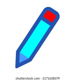 Illustration Vector Graphic of tool writing, draw edit, write, pen icon