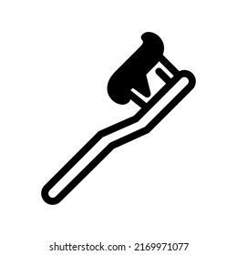Illustration Vector graphic of tooth brush icon