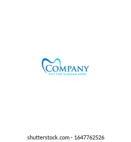 ilustración vectorial del logo dental sano dental.
bien para su empresa, negocio, etc
