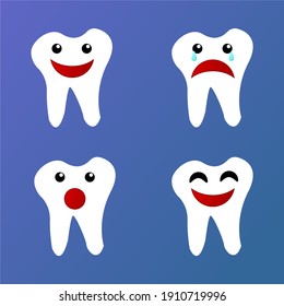
illustration vector graphic of tooth doodle. perfect for comics or posters especially dental health-related. perfect for toothpaste products too.
