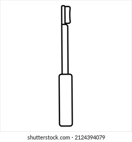 ilustración vectorial gráfico del icono del dolor de dientes con estilo de línea sobre fondo blanco. perfecto para completar tu diseño, diseño web, logotipo, aplicación, etc.