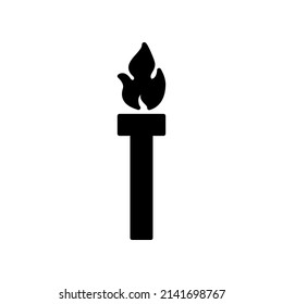 Illustration Vector Graphic of Torch icon