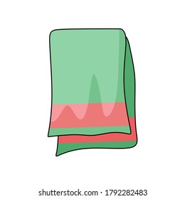 Gráfico vectorial de la ilustración de la toalla