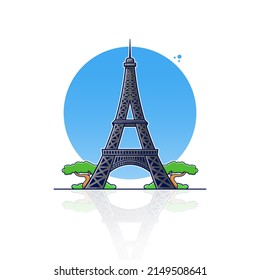 Illustration vector graphic of Tower Cartoon