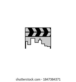 Illustration Vector Graphic of Town Clip