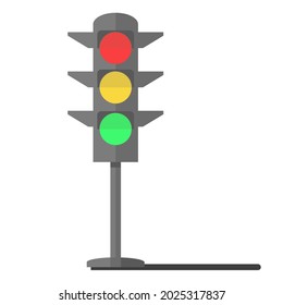 Ilustración vectorial gráfico de la luz de tráfico, bueno para icono o símbolo de sus productos