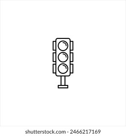 Illustration Vektorgrafik Grafik des Ampel-Icons