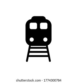 Ilustración Gráfico vectorial del icono del tren