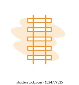 Illustration Vector graphic of train icon. Fit for transportation, subway, railway etc.