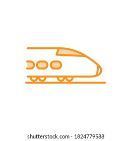 Illustration Vektorgrafik des Zugsymbol. Geeignet für Transport, U-Bahn, Bahn etc.